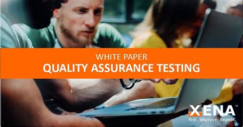 software testing and quality assurance white papers|qa testing pdf.